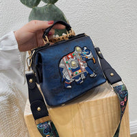 Bestickte Mandala-Umhängetasche – Leichtes Multi-Use Boho-Design