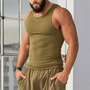 Ärmelloses Herren-Fitness-T-Shirt aus atmungsaktivem Material – Nico