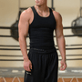 Ärmelloses Herren-Fitness-T-Shirt aus atmungsaktivem Material – Nico