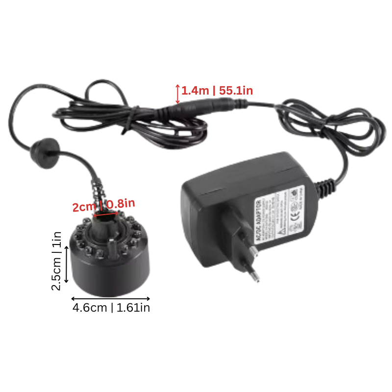 LED-Ultraschall-Nebelmaschine - MysticMist