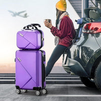 3-delige Hard-Shell Spinner Kofferset met TSA-slot en Georganiseerde Binnenkant