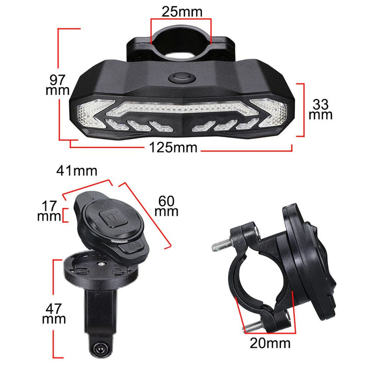 Smart Achterlichtalarm - BikeGuard™