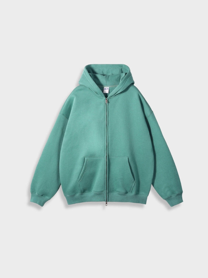 Oversized Weste mit Reißverschluss - Ava