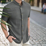 Bequemes Herren-Leinenhemd – Sandro