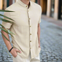 Bequemes Herren-Leinenhemd – Sandro