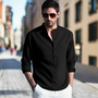 Luftiges Herren-Leinenhemd – Thiago