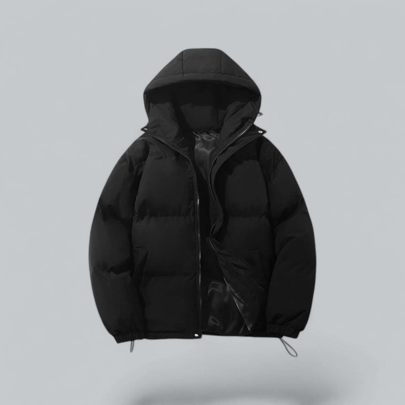 Men's Warm Winter Parka Coat with Adjustable Hood 1