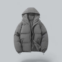 Men's Warm Winter Parka Coat with Adjustable Hood 4