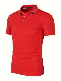 Men's Breathable Polo Shirt for Everyday Comfort 6
