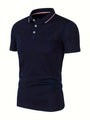 Men's Breathable Polo Shirt for Everyday Comfort 8