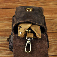 Leder Herren Bauchtasche - LeatherGuard Pro