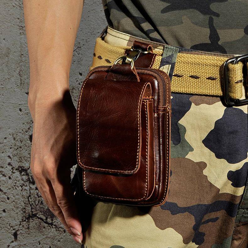 Herren Bauchtasche aus hochwertigem Leder - Guardian Leather
