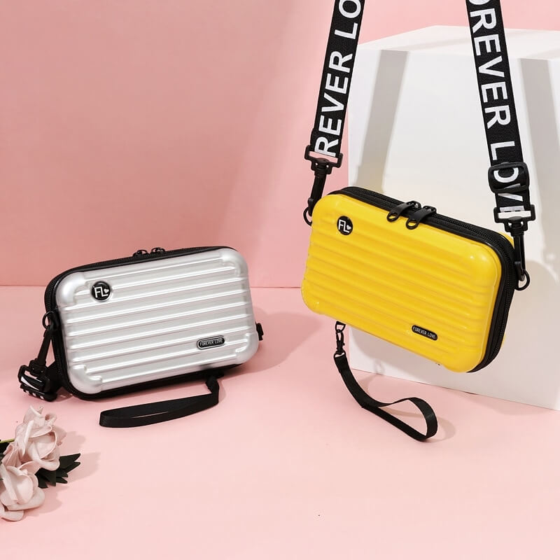 Kompakte Hartschalen-Handtasche