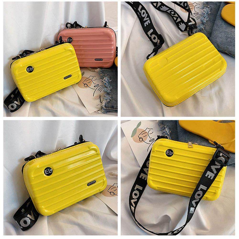 Kompakte Hartschalen-Handtasche