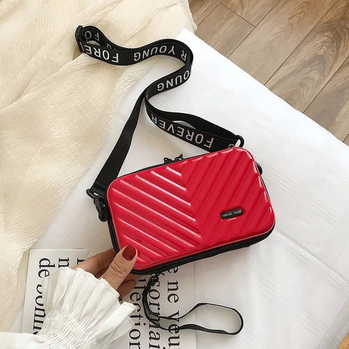 Kompakte Hartschalen-Handtasche