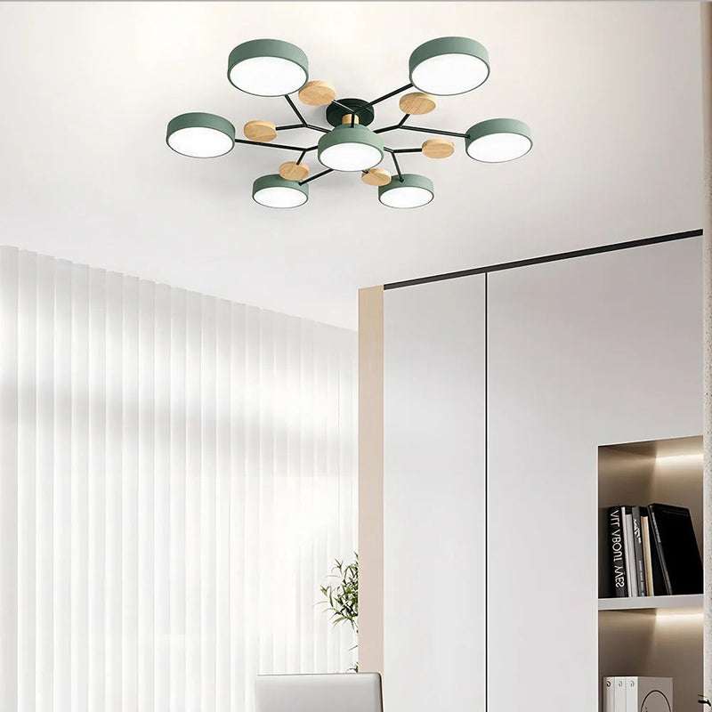 Modern LED Ceiling Light Chandelier for Living Room 4