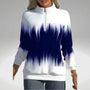 Damen-Sweatshirt mit Reißverschlusskragen – Elvira