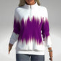 Damen-Sweatshirt mit Reißverschlusskragen – Elvira