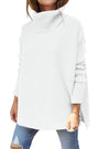 Warmer, locker sitzender Damenpullover mit Rollkragen – Amara