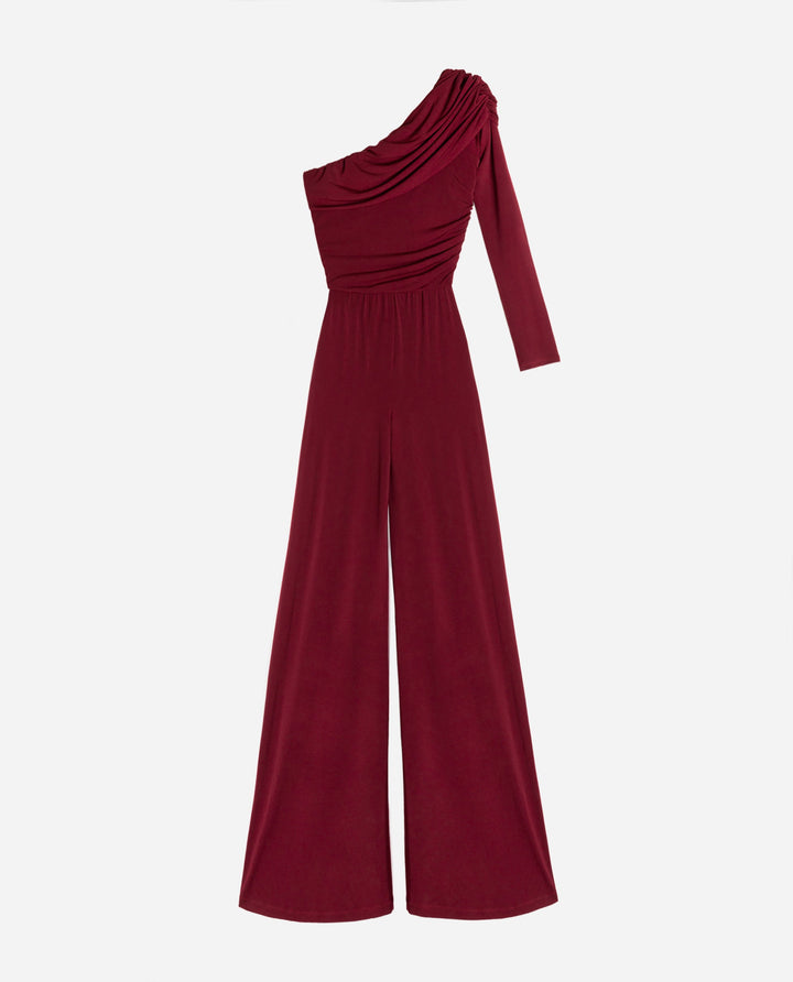Damen-Jumpsuit mit einer Schulter – Alessia