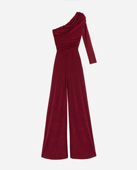 Damen-Jumpsuit mit einer Schulter – Alessia