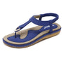 Leichte Flache Damen-Sommersandalen - Elodie