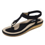 Leichte Flache Damen-Sommersandalen - Elodie