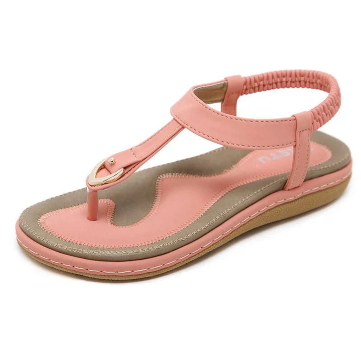 Light Flat Women's Summer Sandals - Elodie