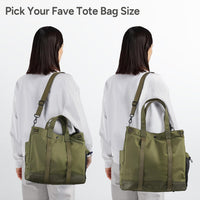 Multi-Fach Laptop-Schultertasche mit Verstellbarem Schultergurt - MetroCarry