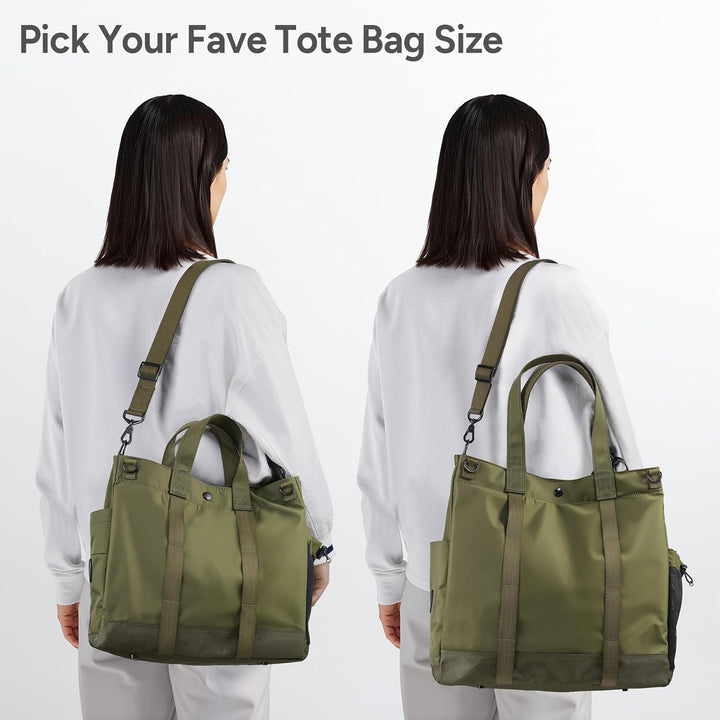 Multi-Fach Laptop-Schultertasche mit Verstellbarem Schultergurt - MetroCarry