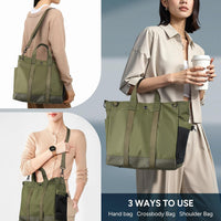 Multi-Fach Laptop-Schultertasche mit Verstellbarem Schultergurt - MetroCarry