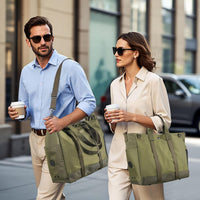 Multi-Fach Laptop-Schultertasche mit Verstellbarem Schultergurt - MetroCarry
