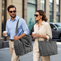Multi-Fach Laptop-Schultertasche mit Verstellbarem Schultergurt - MetroCarry