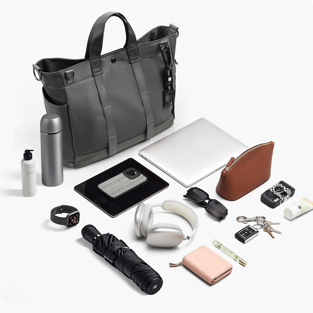 Multi-Fach Laptop-Schultertasche mit Verstellbarem Schultergurt - MetroCarry