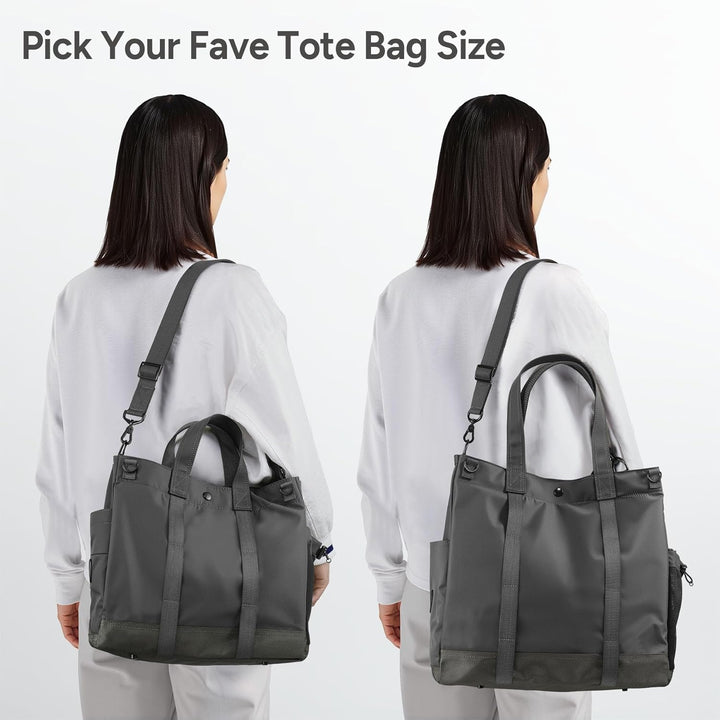Multi-Fach Laptop-Schultertasche mit Verstellbarem Schultergurt - MetroCarry