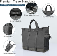 Multi-Fach Laptop-Schultertasche mit Verstellbarem Schultergurt - MetroCarry
