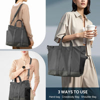 Multi-Fach Laptop-Schultertasche mit Verstellbarem Schultergurt - MetroCarry