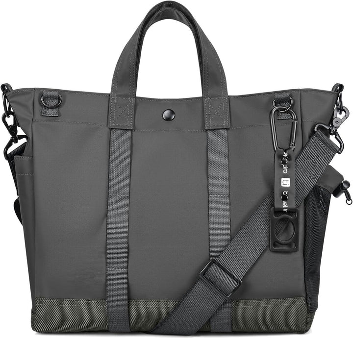 Multi-Fach Laptop-Schultertasche mit Verstellbarem Schultergurt - MetroCarry