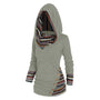 Legerer Damen-Hoodie mit Tribal-Muster – Tavira