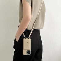 Leren Crossbody Telefoonhoes - Urban Chic