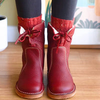 Wasserdichte Damen-Stiefeletten mit warmem Futter – Natalja