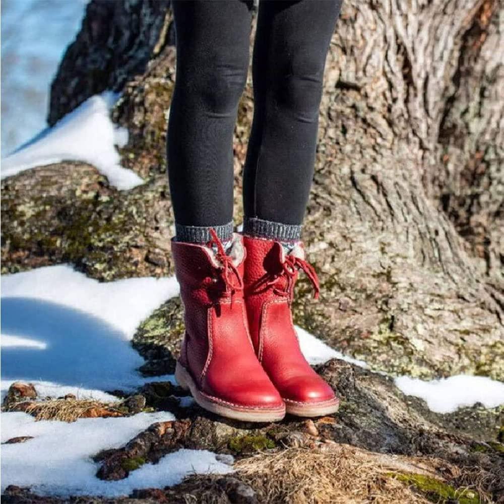 Wasserdichte Damen-Stiefeletten mit warmem Futter – Natalja
