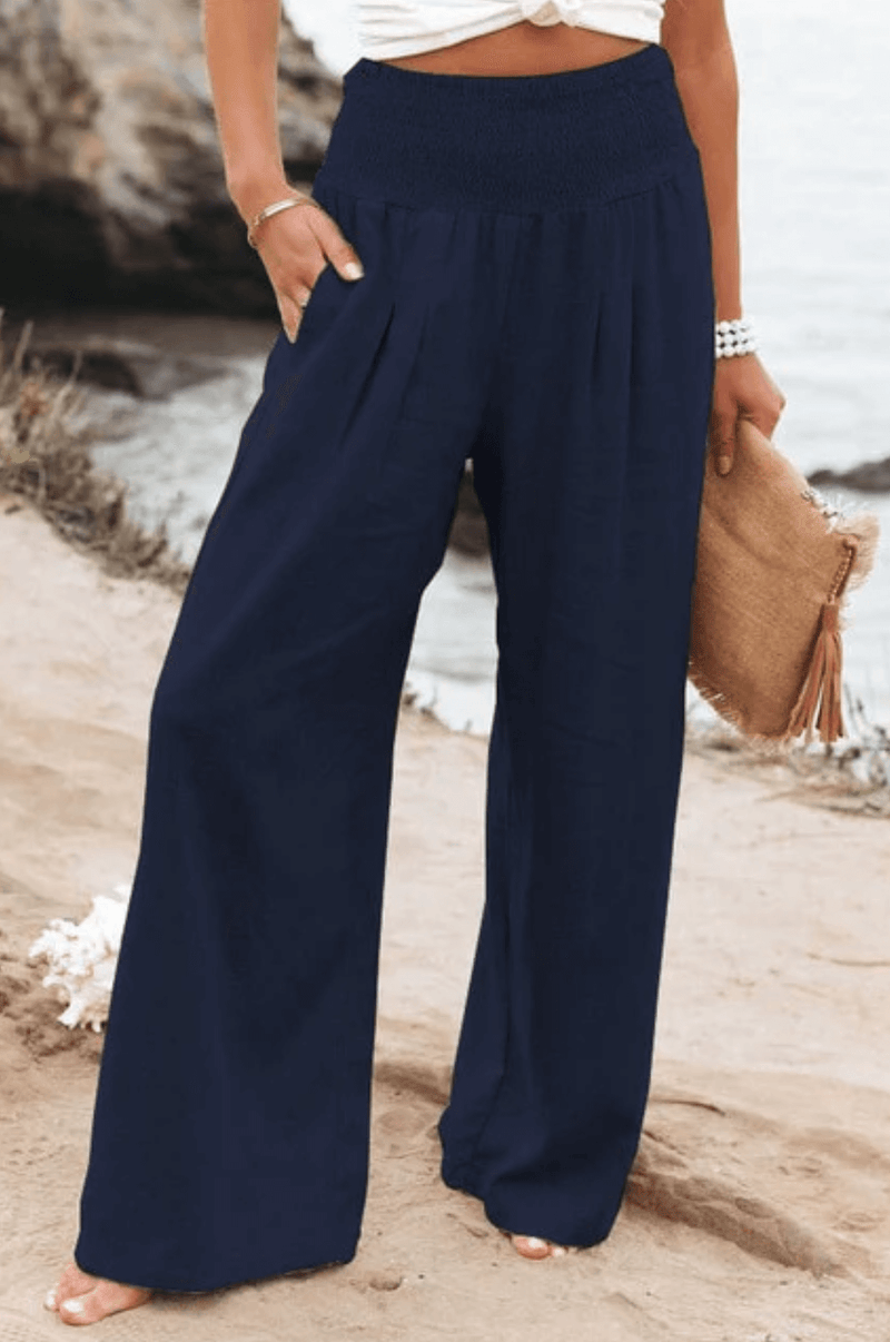 Trendy Palazzo Broek met Boho Flair – Yasmin
