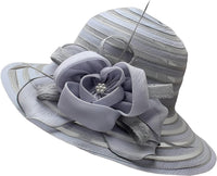 Trendy Dames Organza Zonnehoed - Mirielle