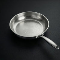 Hand-Hammered Titanium Family Set: 4 Pans & Utensils 5