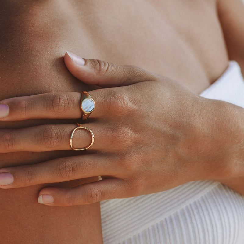 Ovaler Ring - Noa