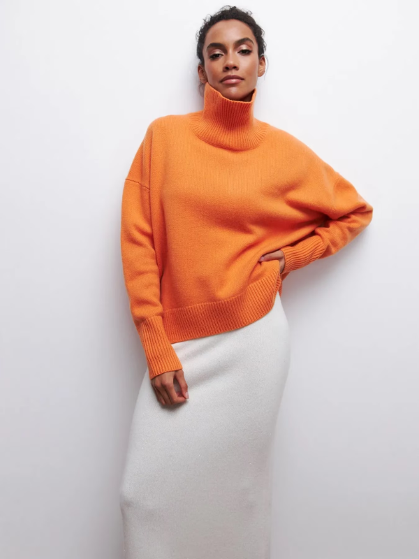Phoebe Gestrickter Rollkragenpullover | Stilvoll & warm