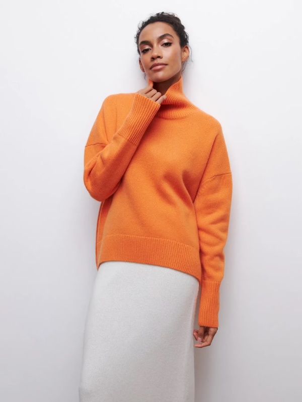 Phoebe Gestrickter Rollkragenpullover | Stilvoll & warm