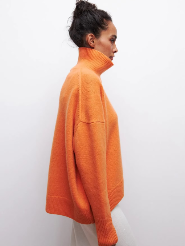 Phoebe Gestrickter Rollkragenpullover | Stilvoll & warm
