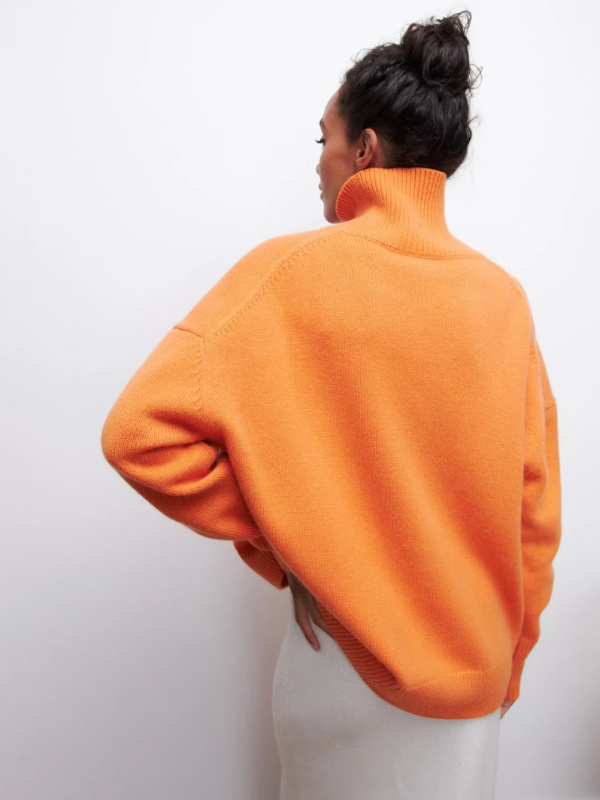Phoebe Gestrickter Rollkragenpullover | Stilvoll & warm